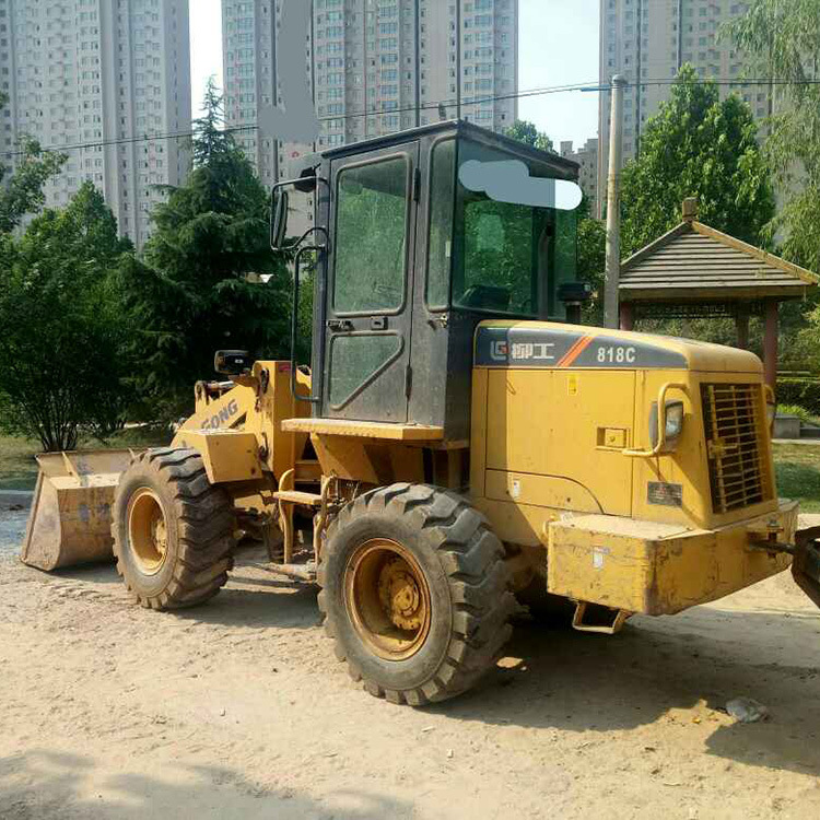 供应柳工小铲车 1.8/2吨二手小型装载机 clg818c/clg820c 原版818