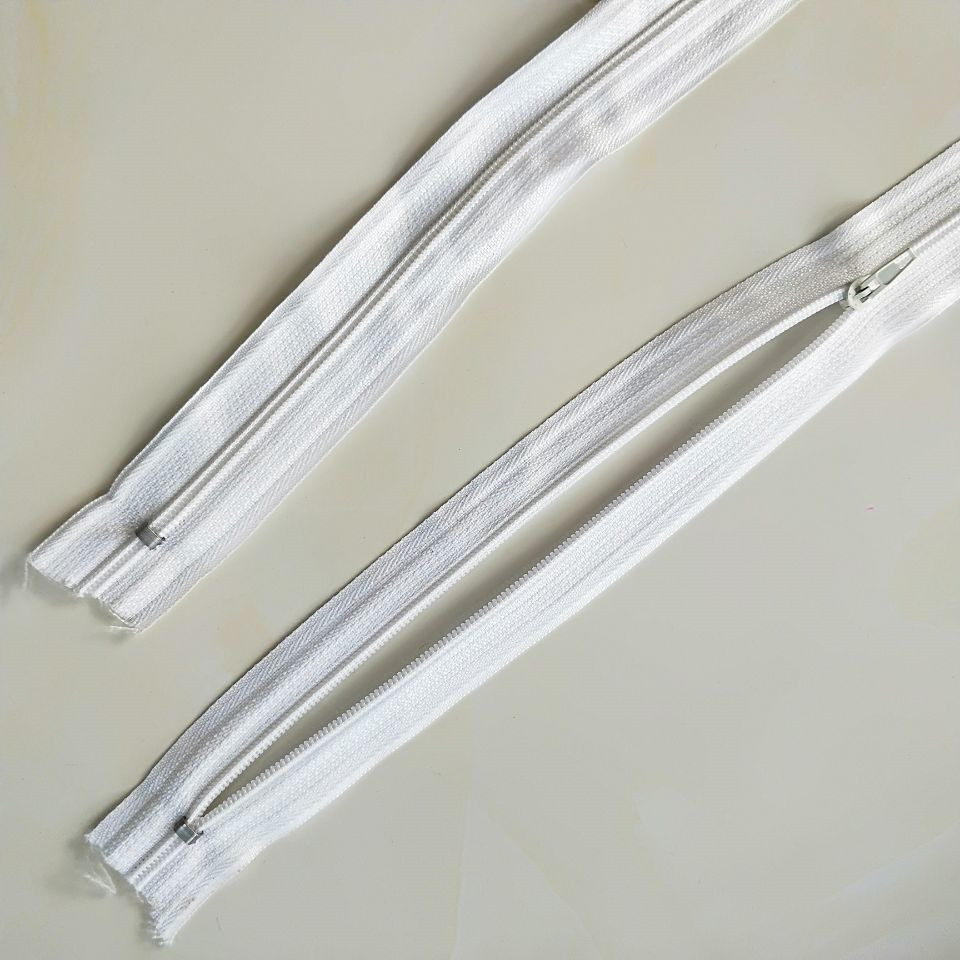 15米白色拉链长拉链批发棉被拉链优质尼龙拉链一元地摊热卖