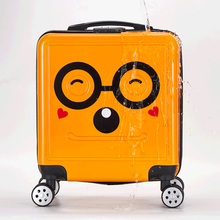新款儿童拉杆箱行李旅行箱18寸万向轮卡通可爱密码锁登机箱可定制