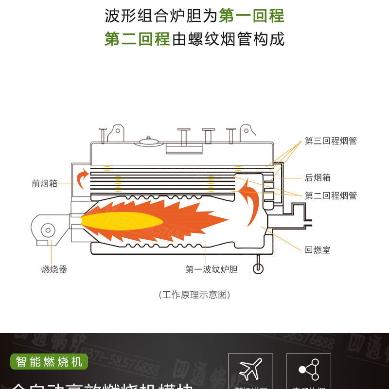 低氮燃气蒸汽锅炉 汽车零配件清洗专用燃油气蒸汽锅炉