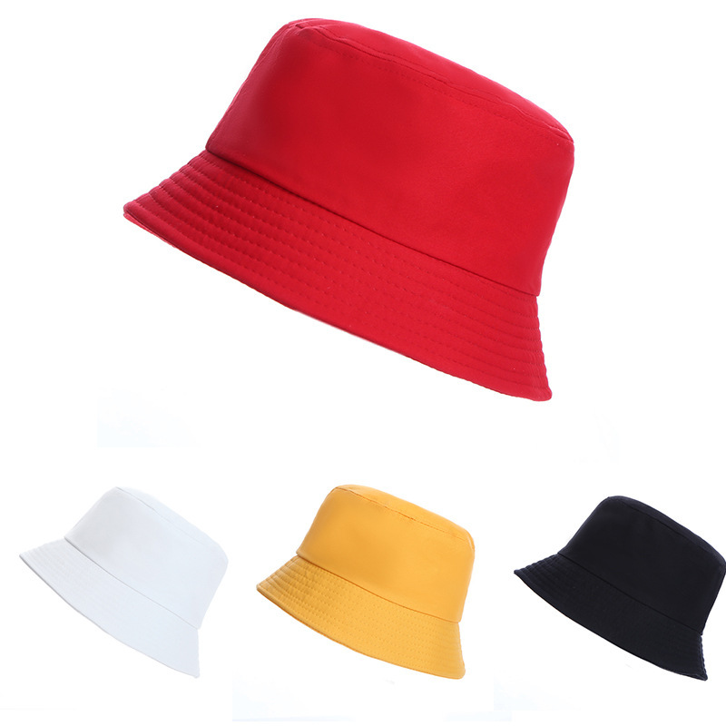 2023 new japanese style all-matching bucket hat pure color spring and autumn cotton adult cap sunscreen climbing hat wholesale