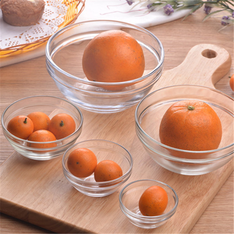 透明玻璃碗批发面膜精油玻璃碗调配碗套装美容院面膜自制工具用品