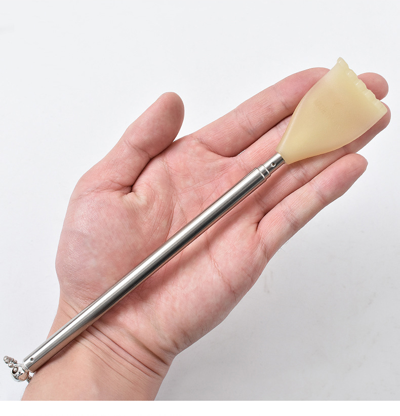 不求人痒痒挠伸缩抓痒器不锈钢挠痒痒扒抓背挠痒痒背部全身抓背器