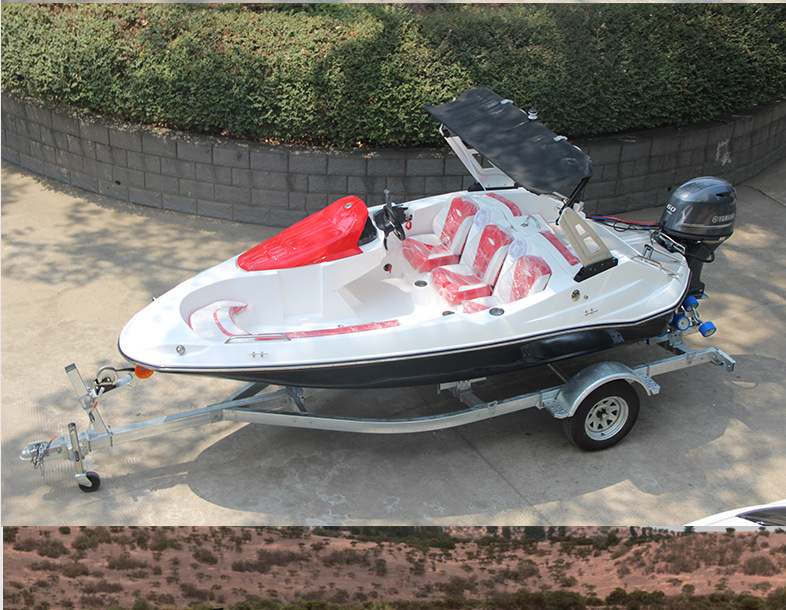 游艇工厂萤火虫快艇小型运动快艇竞速游艇水上运营快艇休闲娱乐艇