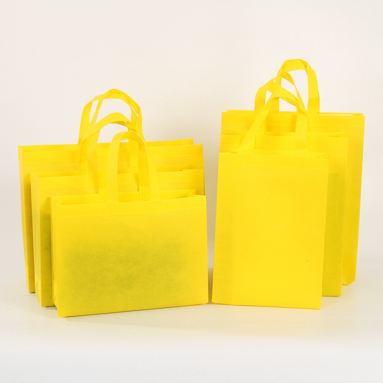 Spot Nonwoven Fabric Bag Environmental Protection Advertising Shopping Bag Three-Dimensional Non-Woven Handbag Printed Logo