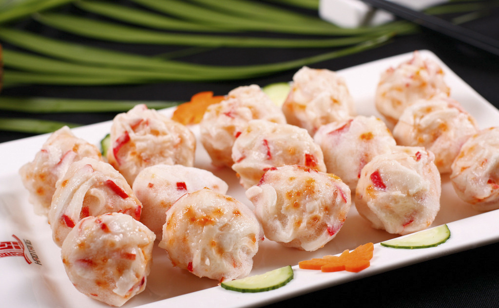 安井龙虾味球关东煮火锅丸子麻辣烫豆捞串串香冒菜食材240g10个