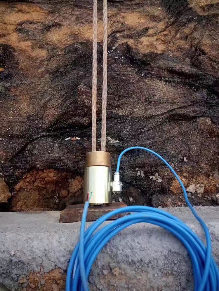 穿心式锚索应力计 振弦式锚索计 锚索测力计 钢弦式锚索计