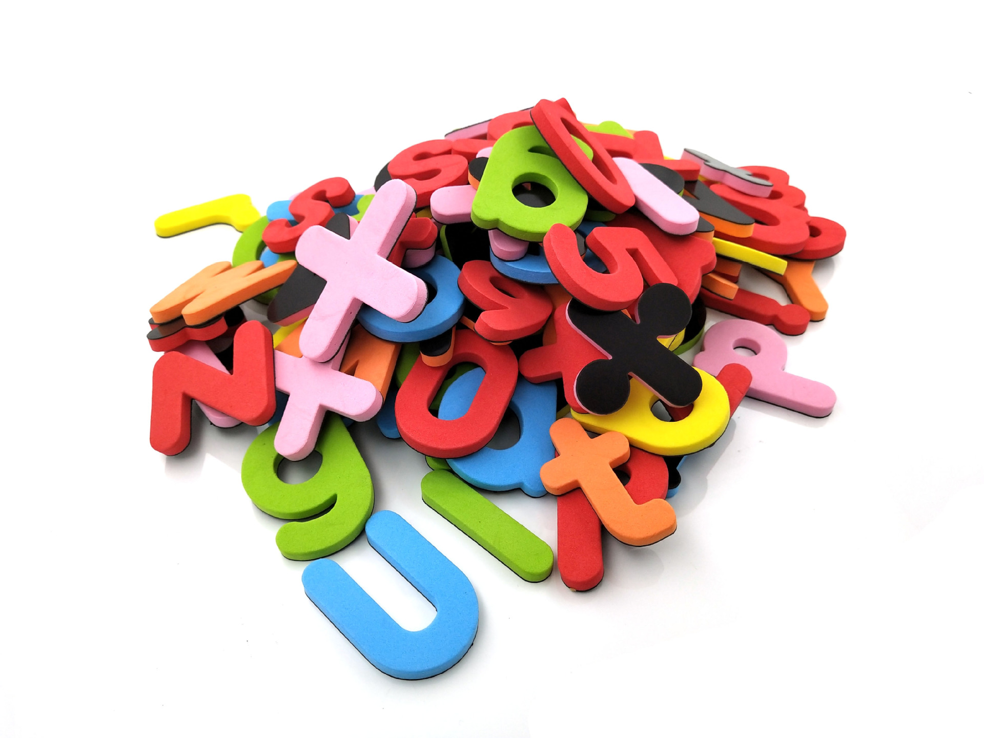 亏本清仓工厂直销英文字母磁力贴儿童英语自然拼读早教具磁铁玩具