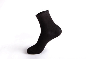 Factory Direct Supply Stall Supply Socks Men's Autumn and Winter Tube Socks Cotton Socks Men's Solid Color Business Socks Breathable Deodorant