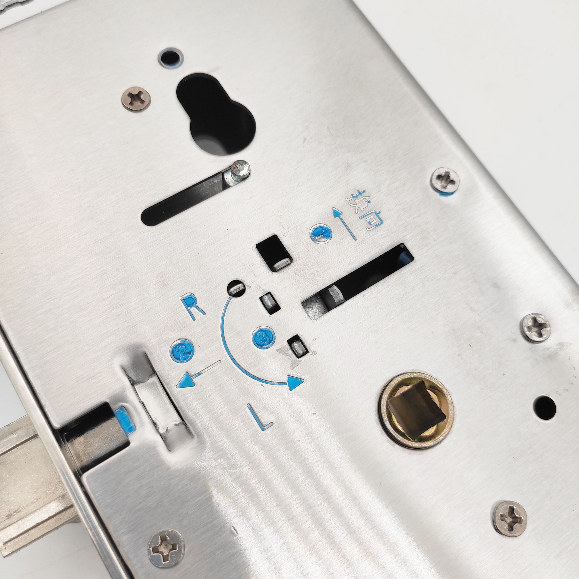 指纹锁霸王锁体 双活双快锁体 防盗门锁体 入户门锁体 厂家直销