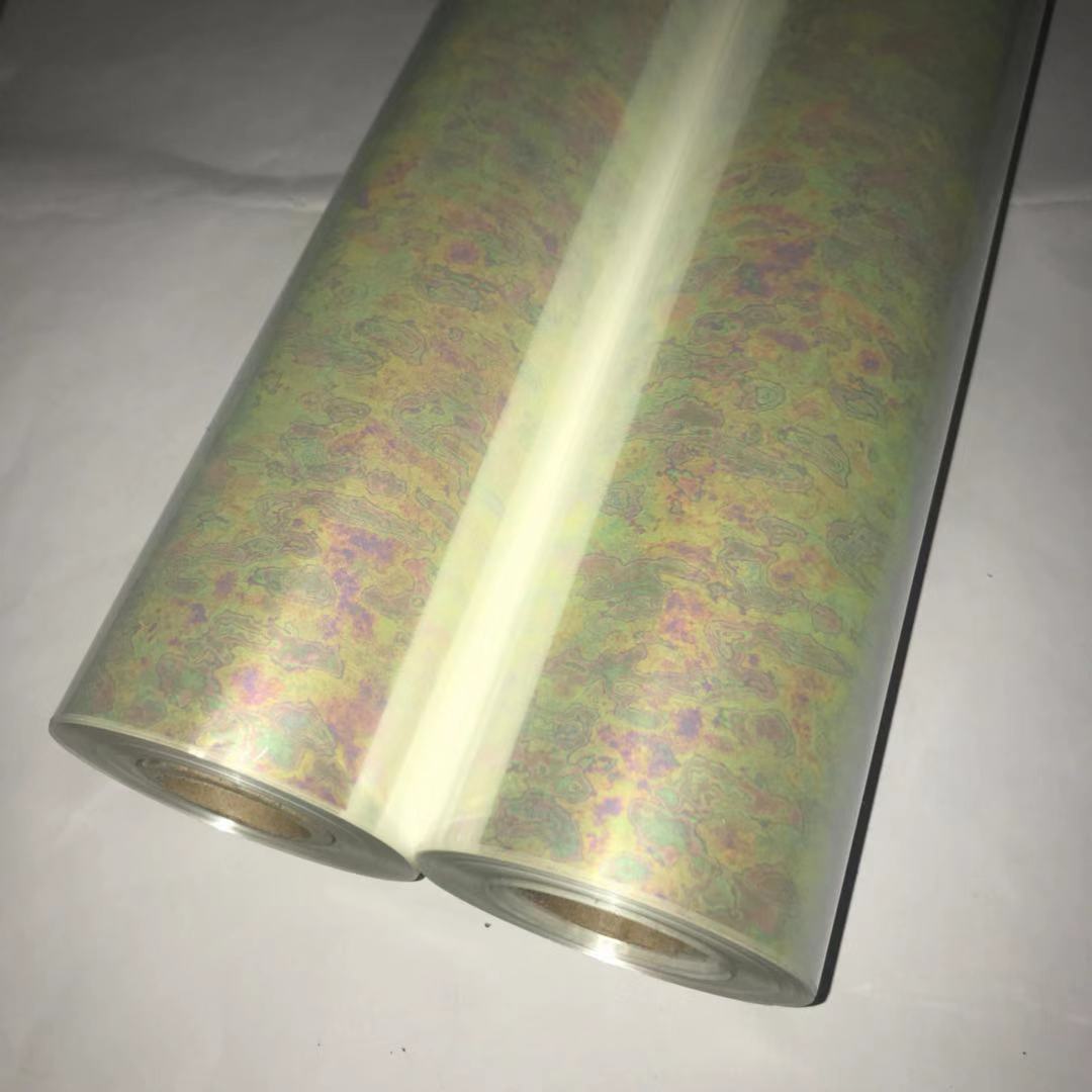现货供应布料烫金纸服装 七彩烫金纸布料 镭射布料烫金纸