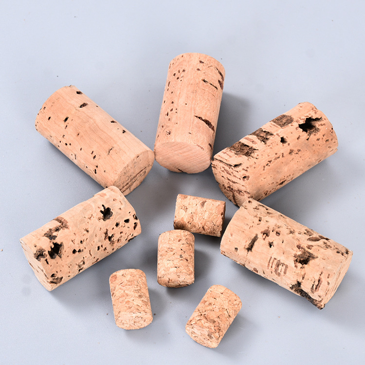 厂家直供各种规格红酒塞葡萄酒软木塞玻璃瓶盖酒塞橡木合成塞