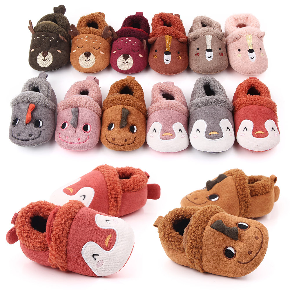 factory direct sales babyshoes cartoon non-slip soft bottom baby toddler shoes baby shoes no heel slippage 2250