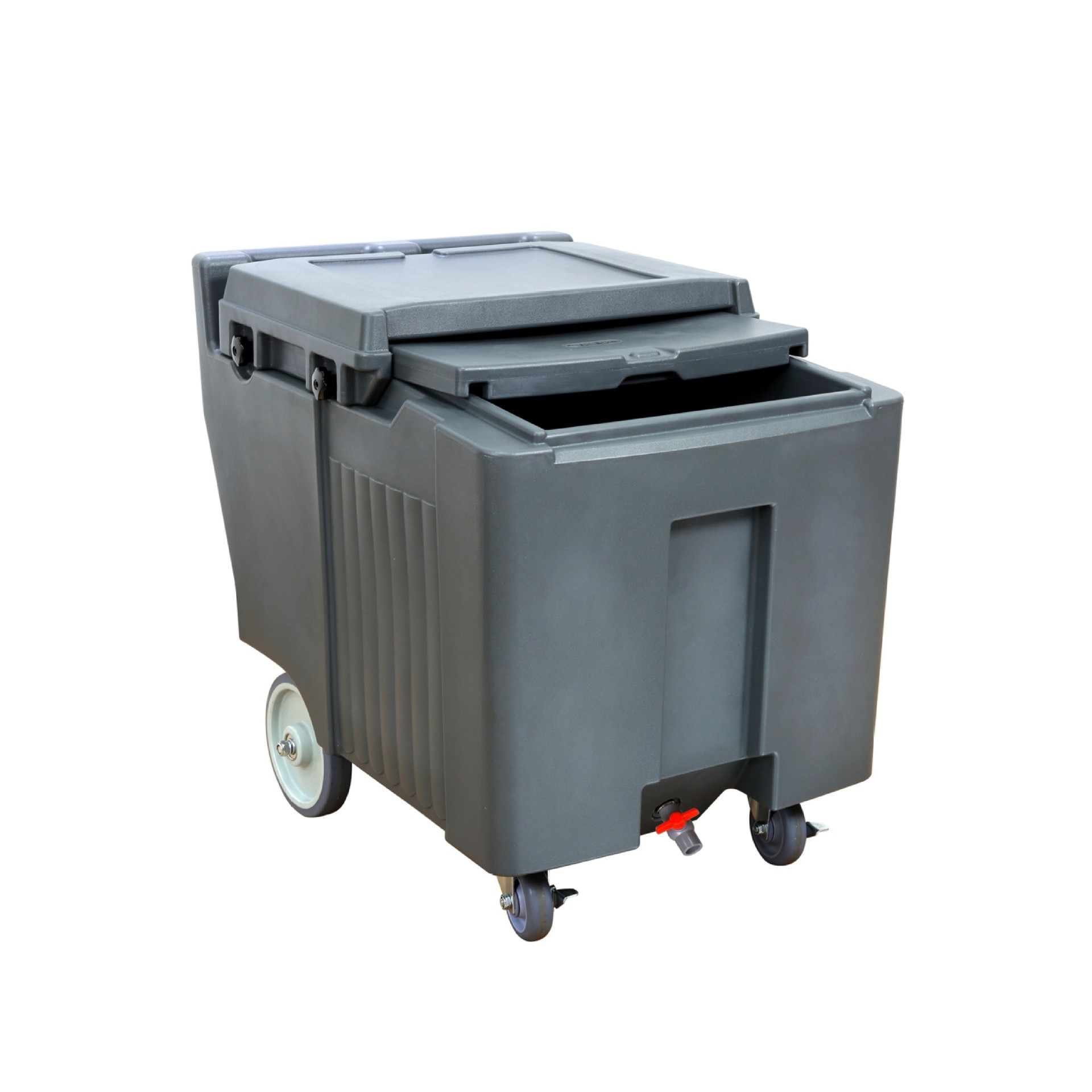 厂家直供带滚轮竖型储冰车 商用制冰机储冰车 餐厅储冰推车-阿里巴巴