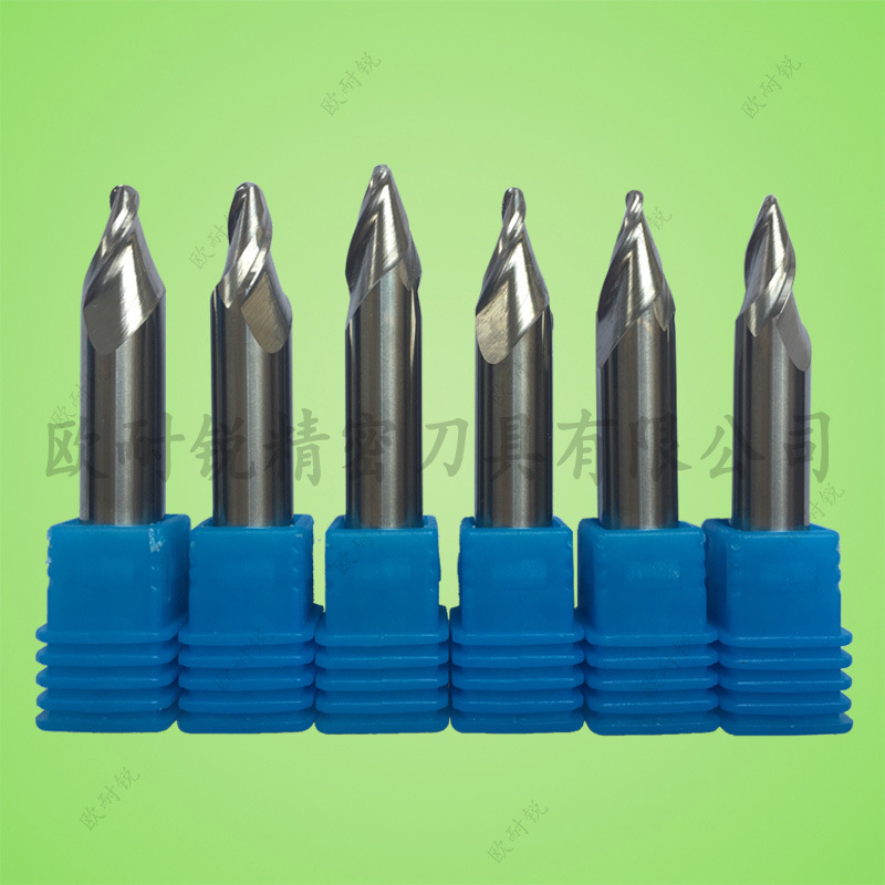 铝用浮雕刀锥度球头雕刻刀钨钢锥度球底尖刀铝板壁画雕刻刀