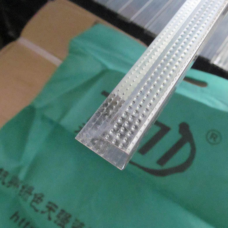 u型沿边龙骨 石膏板吊顶边骨 可定尺寸