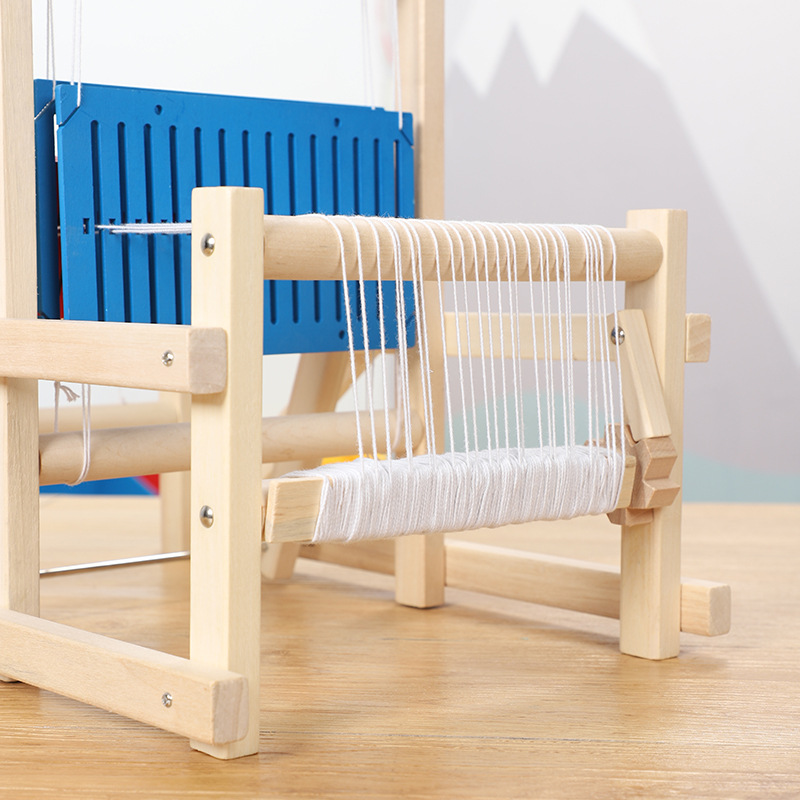 儿童织布机玩具儿童手工diy编织玩具织布机幼儿园教具6-12岁 批发