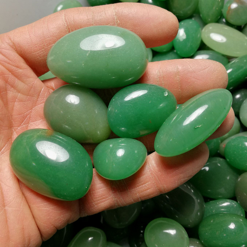 100克价东陵石裸石 绿东陵玉盆景石鱼缸石