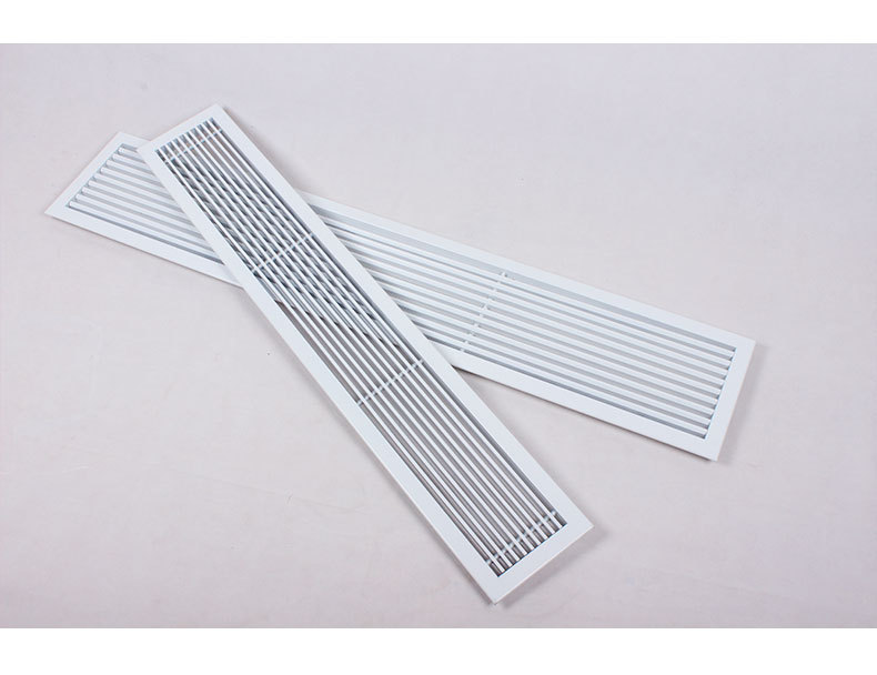 厂家定制线型百叶格栅出风口 央空调风口 铝合金条型通风口