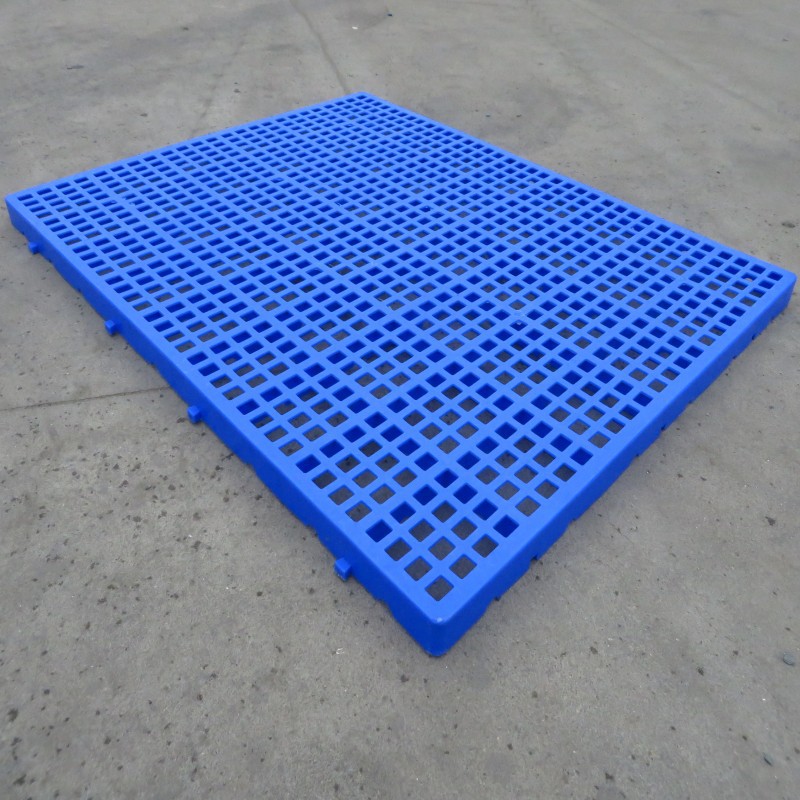 批发1006塑料防潮板 仓库超市垫仓塑料垫板 可拼接网格小防潮垫板