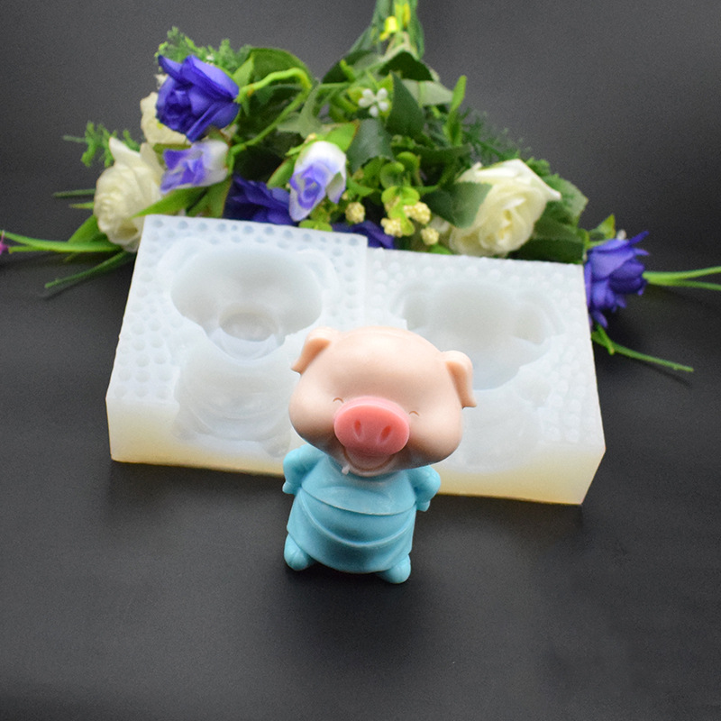 慕斯蛋糕硅胶模具 口水猪石膏模具硅胶 方形石膏模具