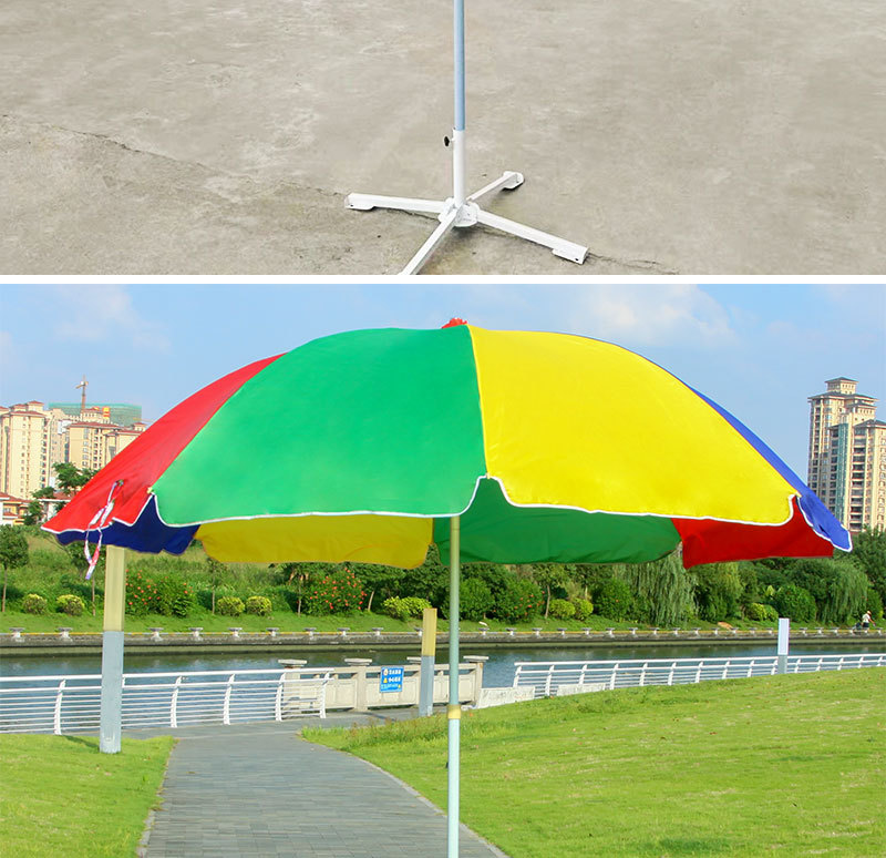 厂家直销批发零售摆摊沙滩伞大型量货宣传活动印logo广告太阳伞