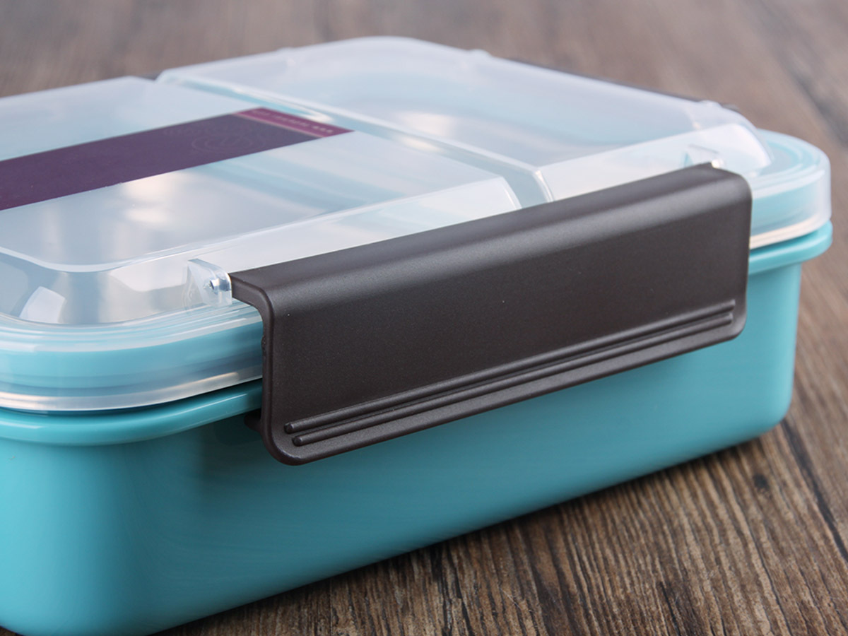 冬季保暖304不锈钢分格密封保温饭盒定制 学生午餐便当饭盒餐盒