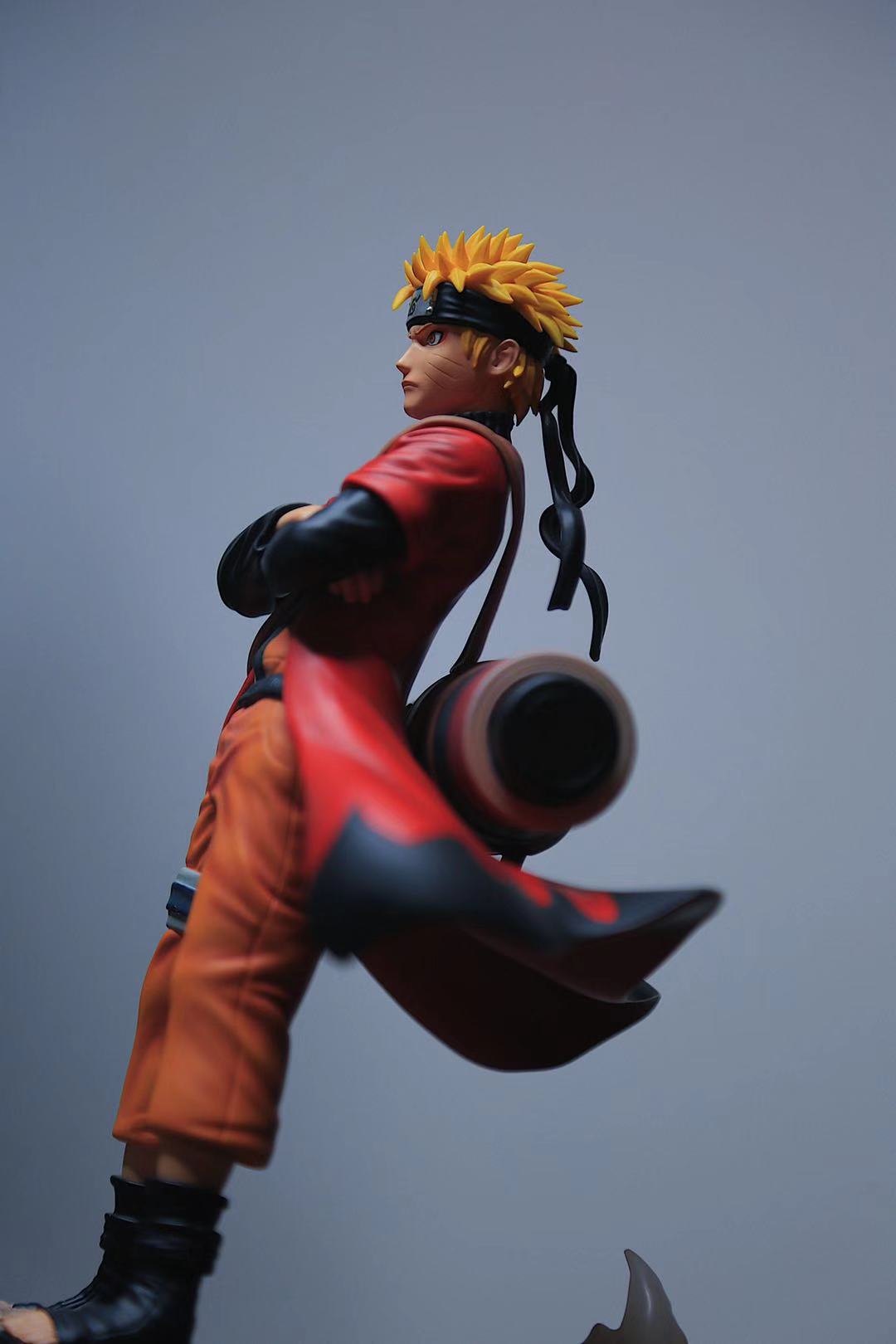 火影gk 宇智波 佐助 简刻 鹰小队 终结之谷 雕像 模型盒装手办