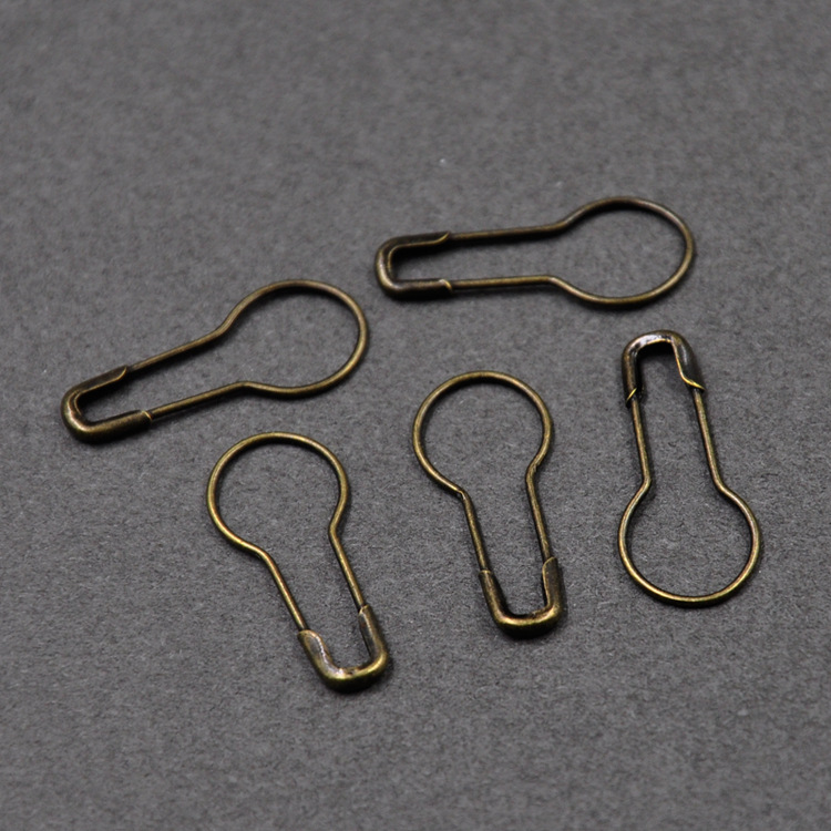 现货别针 葫芦小别针 银色安全别针 黑色 枪色 金色服装吊牌别针