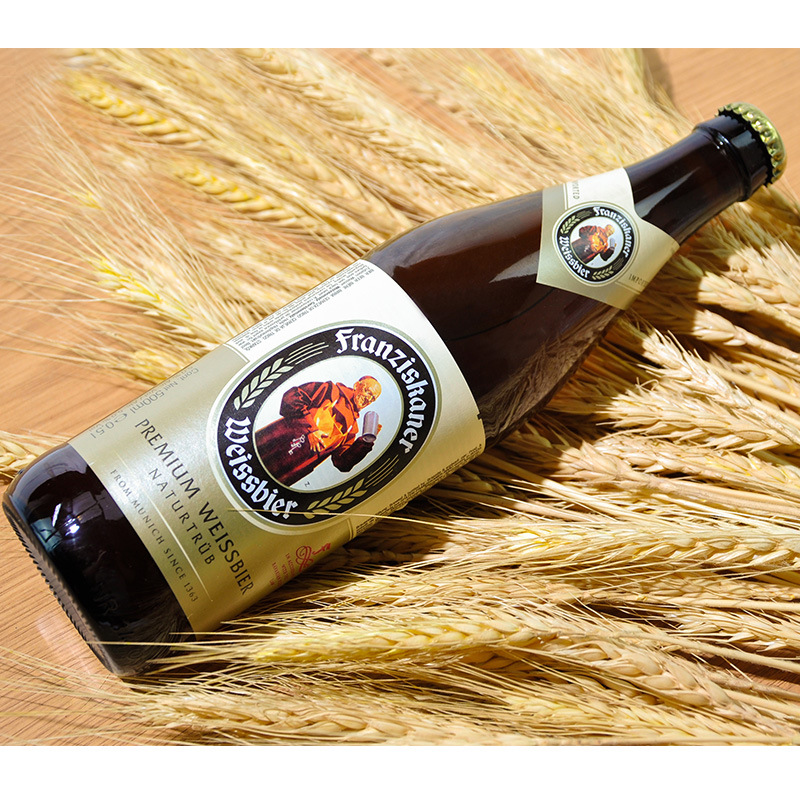 教士小麦白啤酒450ml*12瓶 范佳乐小麦啤酒 整箱批发