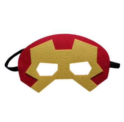 儿童毛毡眼罩rpg面具造型万圣节电影卡通动物面具人物装扮面具