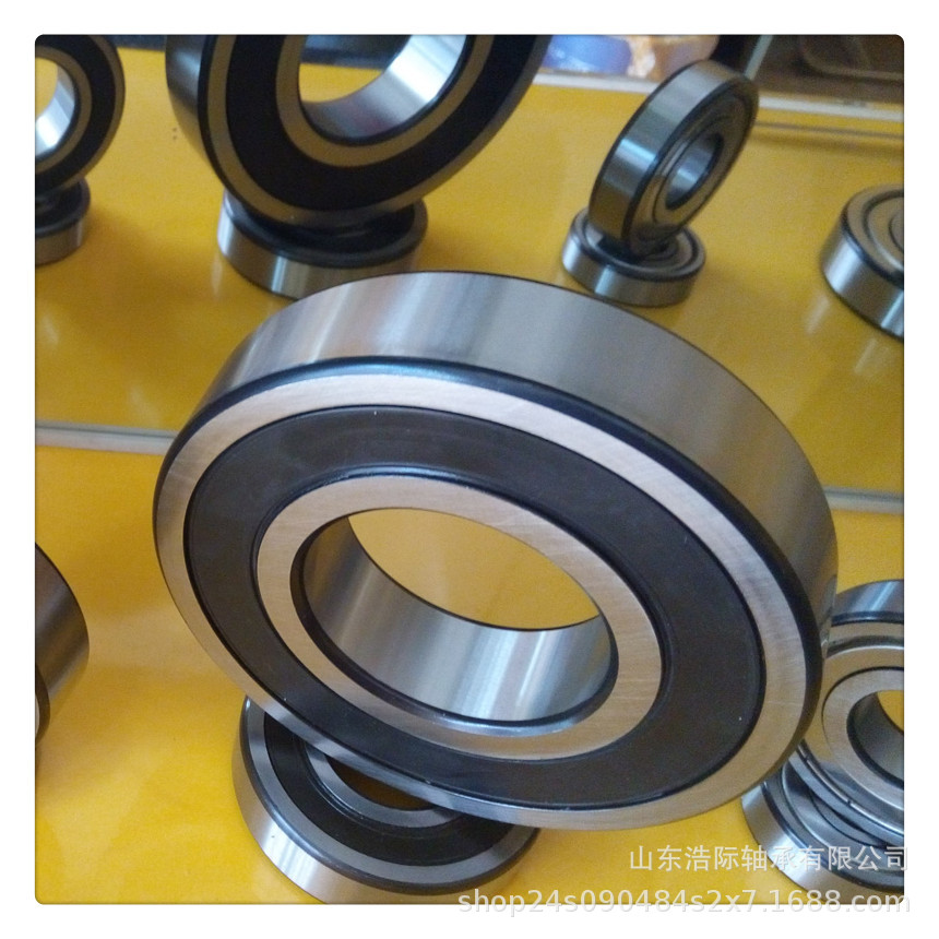 黑边黑角6206zz62062rz深沟球电机用轴承深沟球滚动轴承