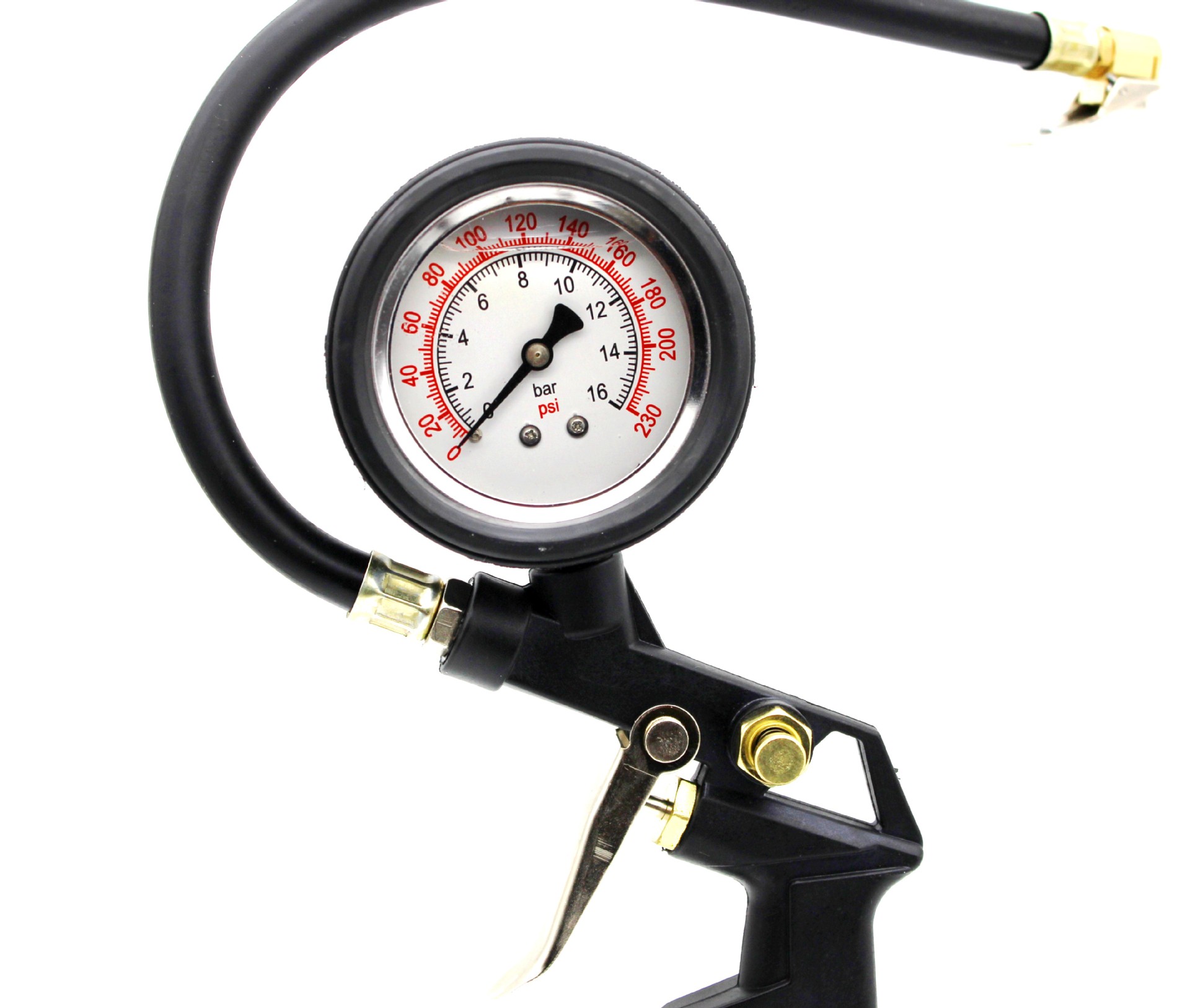 汽车轮胎压力测试表 汽车胎压计胎压枪气压表 油浸胎压检测表