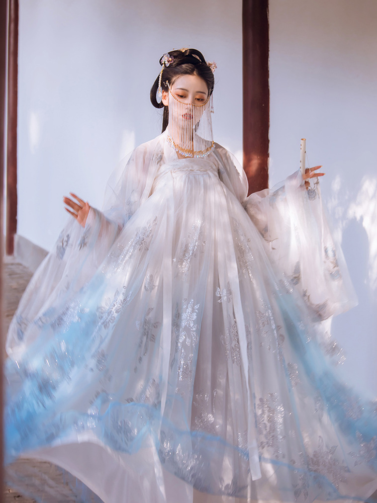 烟云台古装忘川彼岸花汉服仙女国风仙气花樱学生飘逸超仙古风原创