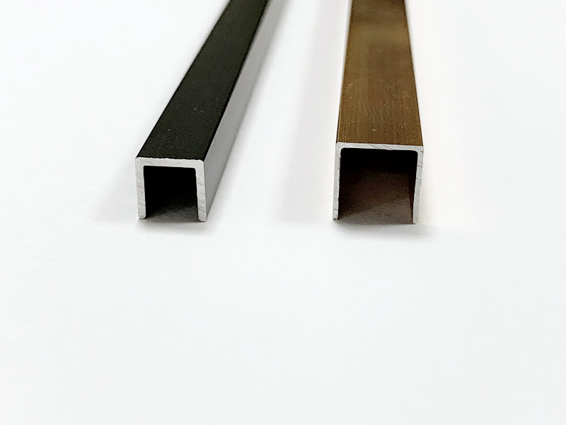 8*8/10*10装饰u型槽封边线条铝合金装饰卡条瓷砖收缝条u型条3米长