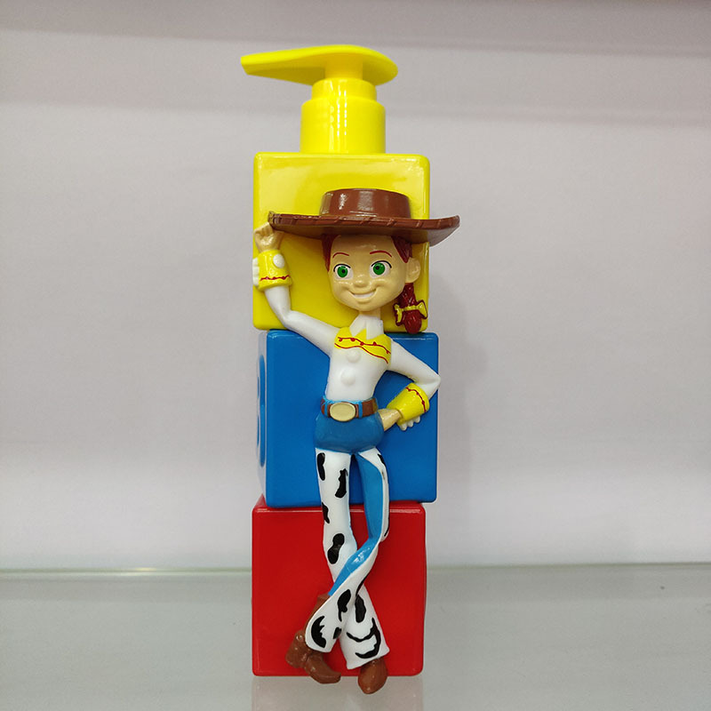 玩具总动员巴斯光年胡迪翠西蜘蛛侠卡通沐浴液洗手液分装瓶