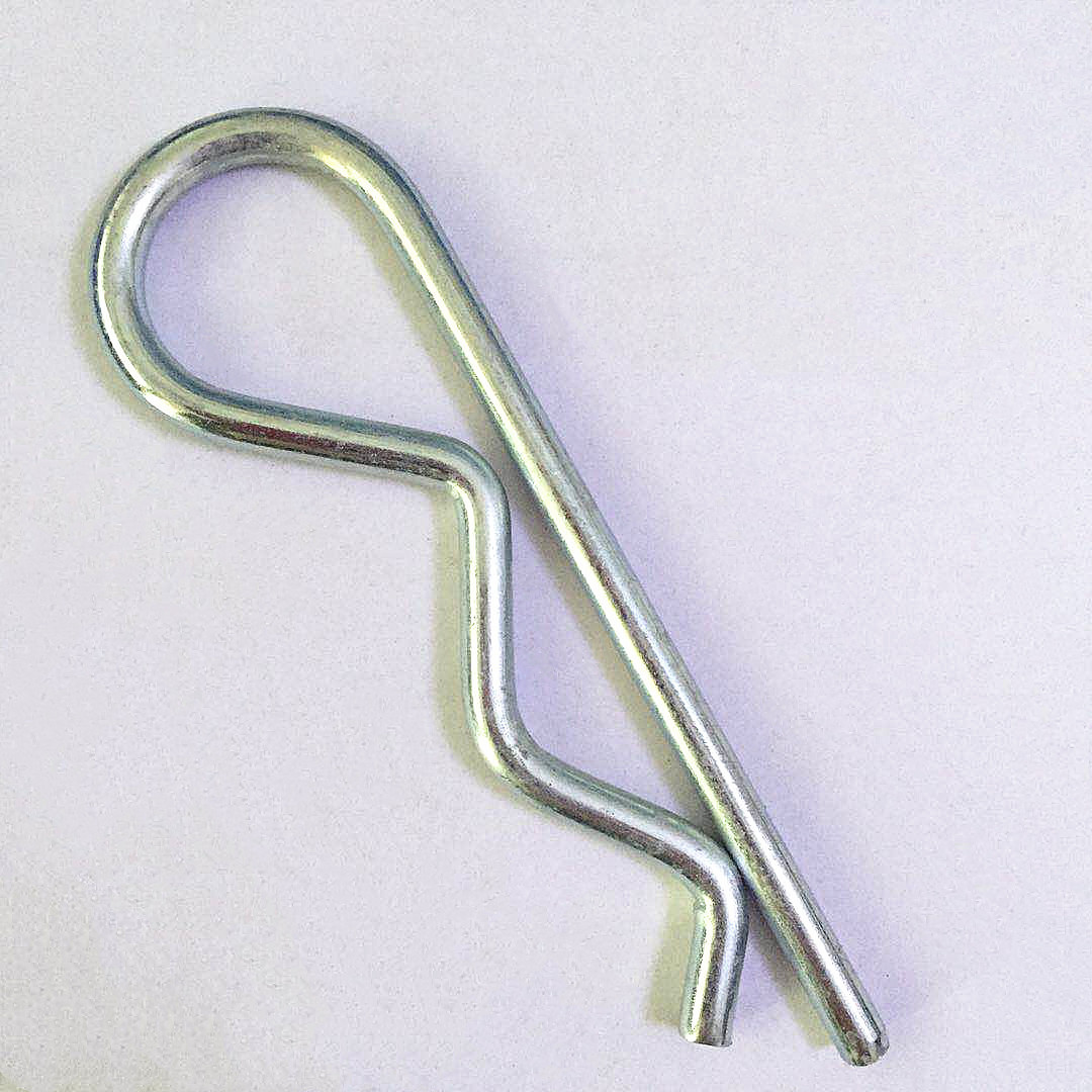 家用波浪弹簧销镀锌销轴销卡销子插销锁r型销开口销b型