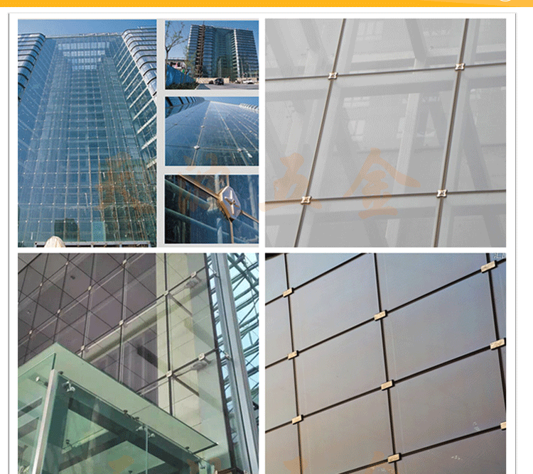 天波厂家直销304不锈钢玻璃夹具 方形梅花幕墙配件 肋型菱形夹具