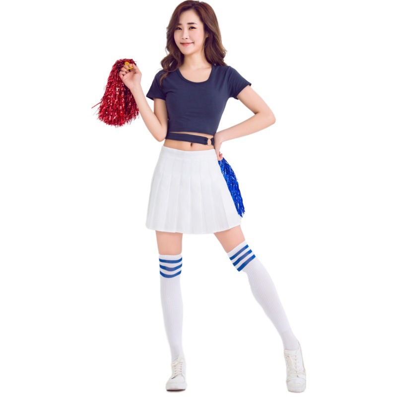 啦啦队服装团体表演服拉拉队足球宝贝表演服健美操演出服