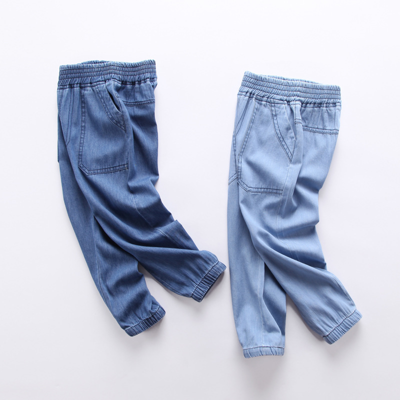 2022 Spring/Summer Children's Anti-Mosquito Pants Thin Crawler One Piece Dropshipping Boys' Jeans Babies' Trousers Girls' Crawler