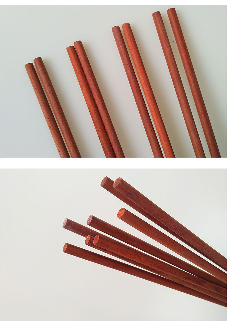 批发红花梨圆木棒_厂家批发红花梨圆木棒长400mm来样