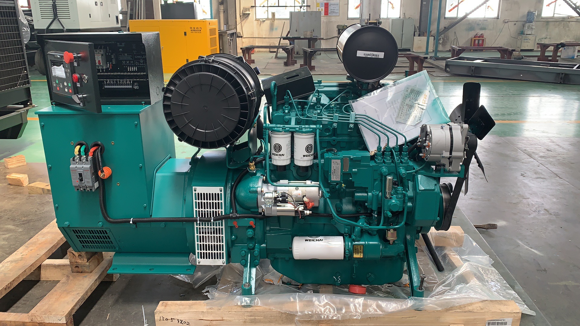 weichai潍柴动力发电机组 潍柴50千瓦道依茨发电机组wp4d66e200