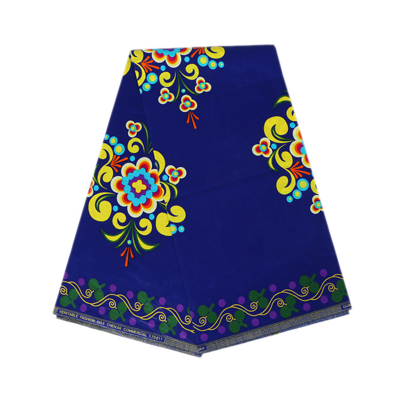 2020新款非洲民族服装面料全棉印花布 数码印花布跨境工厂批发