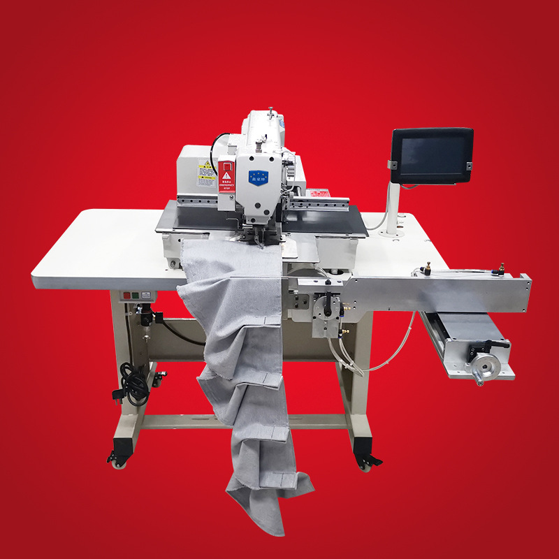 自动窗帘打褶机 窗帘自动缝纫机 家纺布艺自动窗帘打折机