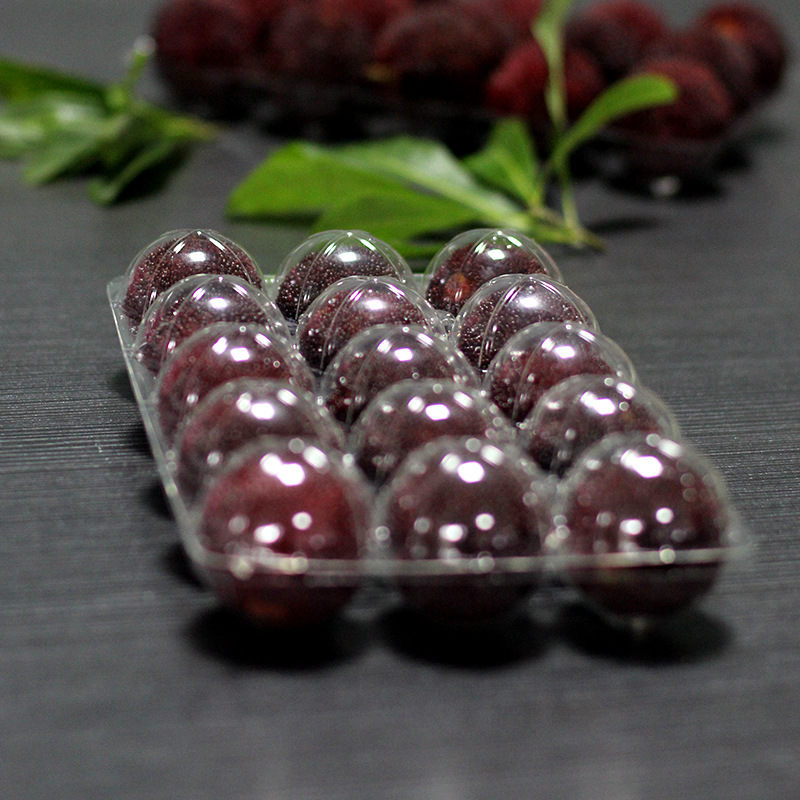 杨梅快递吸塑托盘东魁杨梅冷藏包装盒吸塑水果打包盒厂家批发