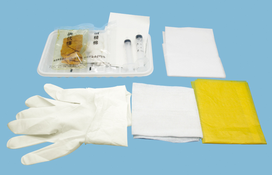 一次性使用透析护理包:血液透析操作包,血液诊断辅助包,血透包