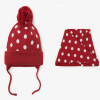2020 Point Boys & Girls baby baby knitting capillary Hat knitting Collar Two piece set 2020 Point Boys & Girls baby baby knitting capillary Hat knitting Collar Two piece set