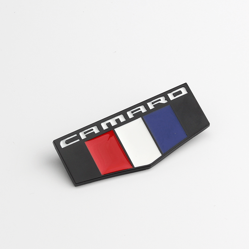 适用于雪佛兰大黄蜂科迈罗camaro侧标叶子板英文车标改装后尾车贴