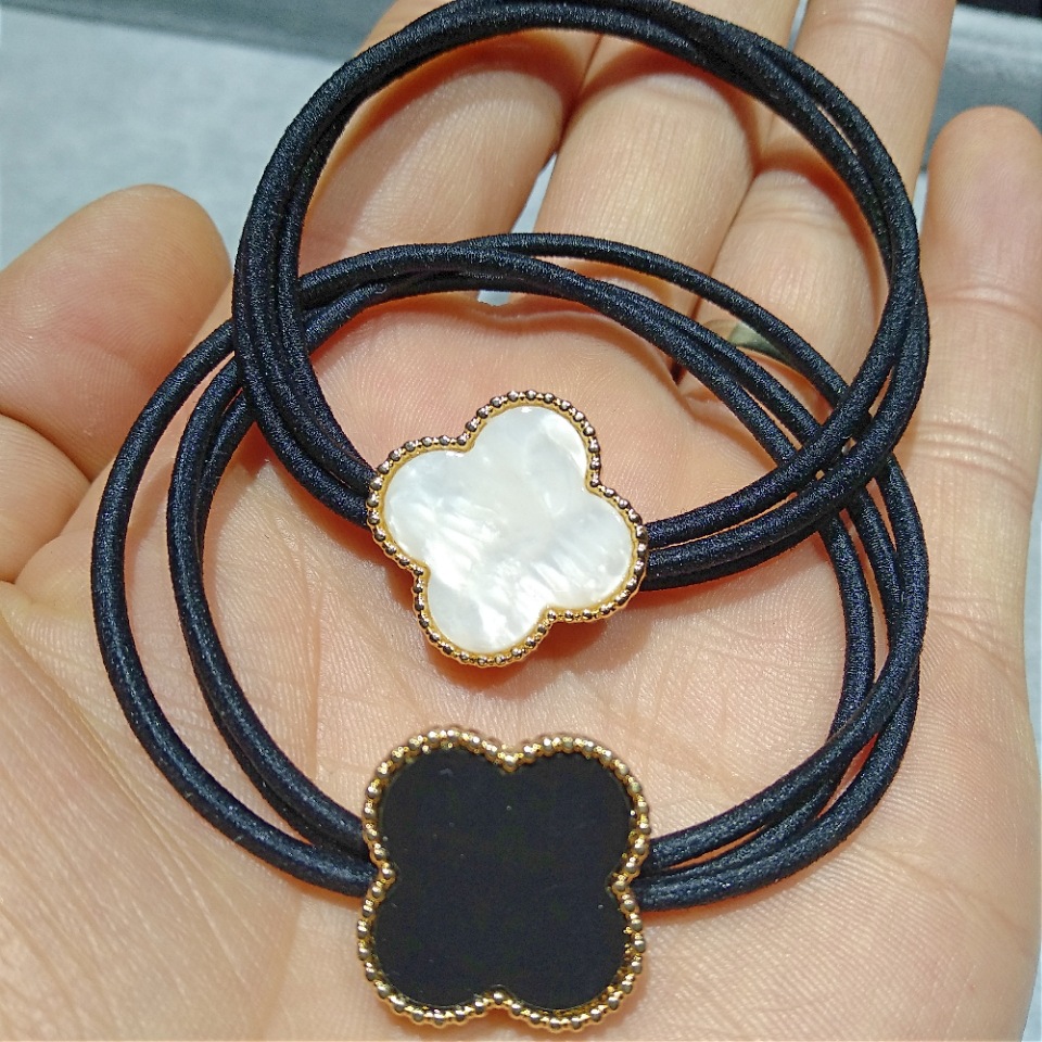 四叶草扎头发皮筋东大门发饰女成年头绳网红ins皮筋发绳头饰发圈