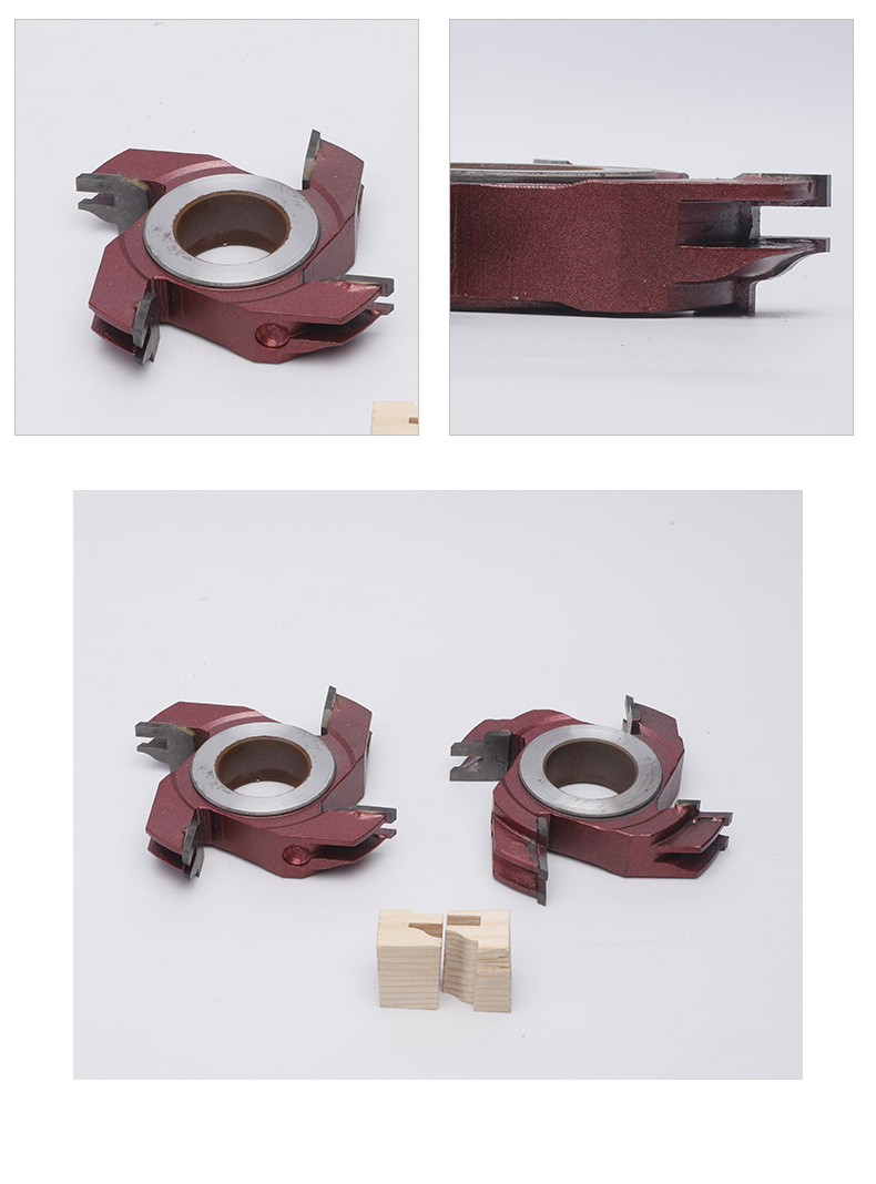 柜门刀系列木工刀具拼合公母刀 实木门立铣刀 小门 2把/套 可定制